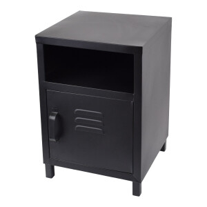 Urban Interiors Nachtkastje 'Mira' 35 x 35cm, kleur Zwart