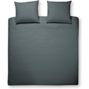 Papillon Mendoza - dekbedovertrek - eenpersoons - 140 x 200/220 - Donkergroen