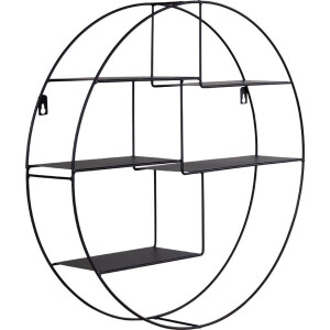 Geria wandkast zwart.