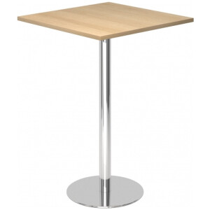 Systeem conferentietafel BISTRO H88Q C Eik / chroom