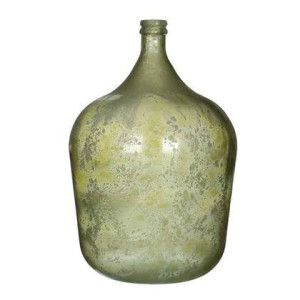 Mica Decorations diego glazen fles groen maat in cm: 56 x 40