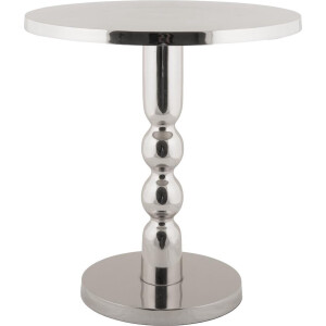Leitmotiv Bijzettafel Sheen - Zilver - 39.5x39.5x43cm - Scandinavisch
