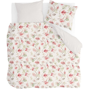Walra Dekbedovertrek Spring Beauty - 240x220 - 100% Katoen (BCI) - Beige