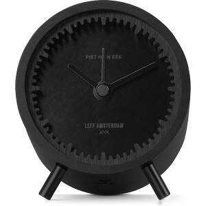 LEFF amsterdam - Tube alarm klok - Zwart - Staande klok