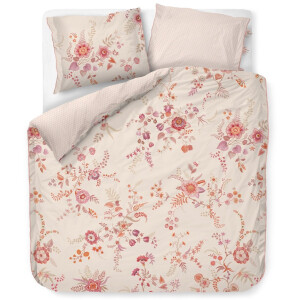 Pip Studio Everbloom dekbedovertrek - Lits-Jumeaux XL - 260 x 200/220 cm - Licht roze