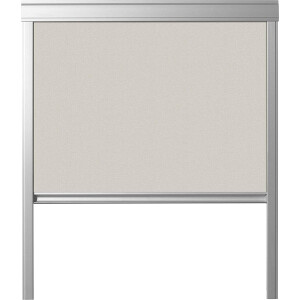 Dakraam Verduisterend Rolgordijn passend op VELUX CK04, Beige
