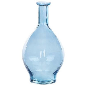 Beliani - PAKORA - Bloemenvaas - Blauw - Glas