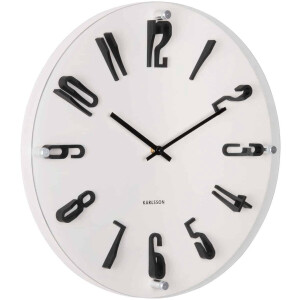 Karlsson Wandklok Esencia Elevated - Warmgrijs - Ø40cm - Wandklok Modern