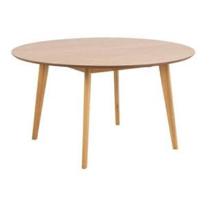 by fonQ basic Crow Eettafel - Ã 140 cm - Bruin