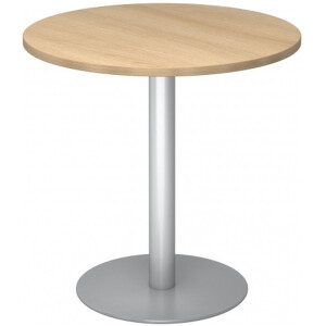 Systeem conferentietafel BISTRO F80R S Eik / zilver