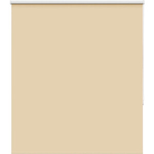 vidaXL - Rolgordijn - verduisterend - 120x175 - cm - stofbreedte - 116,6 - cm - beige