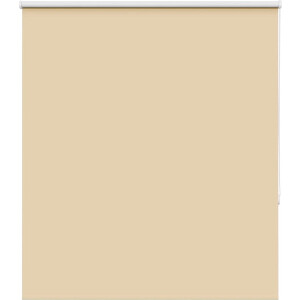 vidaXL - Rolgordijn - verduisterend - 130x150 - cm - stofbreedte - 126,6 - cm - beige