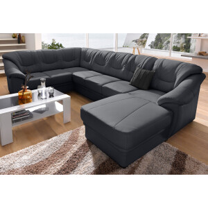 sit&more Zithoek Savona U-vorm naar keuze met slaapfunctie, met binnenvering, vrij plaatsbaar