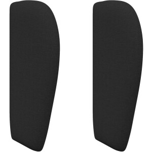 vidaXL - Hoofdbord - oor - Zwart - 40 - x - 23 - x - 6 - cm - Stof