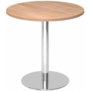 Systeem conferentietafel BISTRO F80R C Walnoot / Chroom