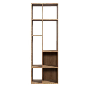 Leen Bakker - Kast Kenzi - Eiken - 177x59x38 Cm - MDF - Bruin