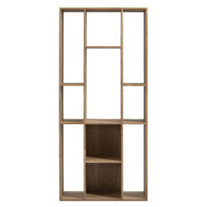 Leen Bakker - Kast Kenzi - Eiken - 177x81x38 Cm - MDF - Bruin