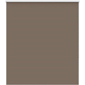vidaXL - Rolgordijn - verduisterend - koffie - 120x175 - cm - stofbreedte - 116,6 - cm