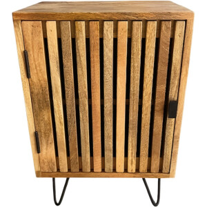 Vtw Living - Nachtkastje Slaapkamer - Nachtkastjes - Nachtkast - Nachtkastjes Industrieel Modern - Kast - 40 x 30 x 60 cm