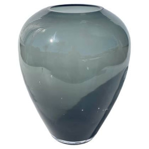 Vase The World Kander M grey Ã27,5 x H35 cm