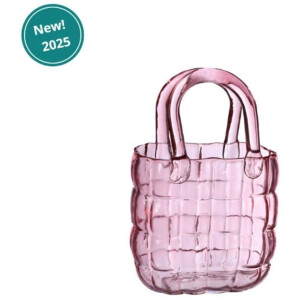 Handtas vaas Marais roze 14x9,5x22cm