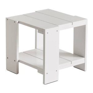 HAY Crate Bijzettafel H 45 cm - Wit