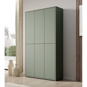 Meubella - Schoenenkast Amber - Groen - 109 cm