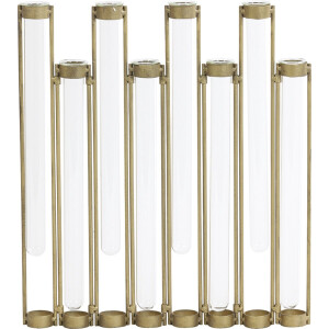 Light&living Vaas deco 33,5x3x39 cm TUBE antiek brons
