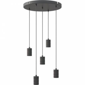 Calex Hanglamp Zwart - Metaal - 50x200x50cm (BxHxD)