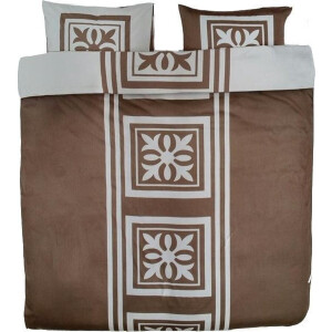 Beddinghouse San Remo Dekbedovertrek - Tweepersoons - 200x200/220 cm - Taupe