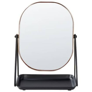 Beliani - CORREZE - Tafel spiegel - Rosegoud - Metaal