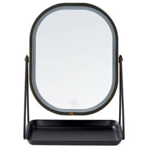 Beliani - DORDOGNE - Tafel spiegel - Goud - Metaal