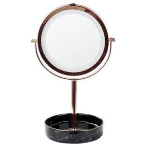 Beliani - SAVOIE - Make-up spiegel - RosÃ©goud - IJzer