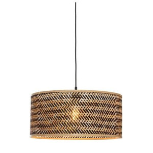 GOOD&MOJO Hanglamp Java - Bamboe|Zwart - Ã50cm