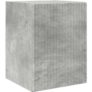 vidaXL - TV - Wandkast - 30 - x - 31 - x - 40 - cm - Beton - Bewerkt - hout
