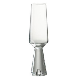 J-Line Walker champagneglas - glas - transparant - 4x