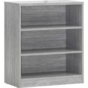 Boekenkast 'Spacio' 2 legplanken Grijze Eik