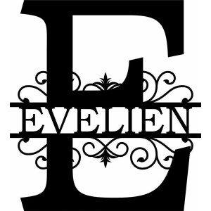 Wanddecoratie | Gepersonaliseerde letters A t/m Z - XL (60cm)