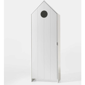 Vipack Kast Casami met deur - 58 x 172 x 37 cm - wit