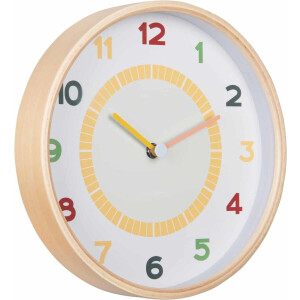 Karlsson Wandklok Chico - Multicolor - Ø25cm - Wandklok Scandinavisch