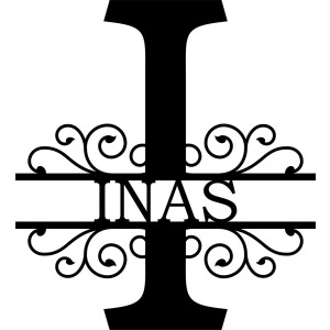 Wanddecoratie | Gepersonaliseerde letters A t/m Z - L (40cm)