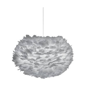 Umage Eos Medium hanglamp light grey - met koordset wit - Ã 45 cm