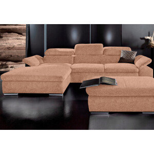 sit&more Hoekbank Alcudia L-vorm optioneel met slaapfunctie