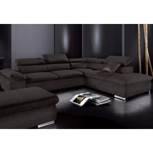 sit&more Hoekbank Alcudia L-vorm met armverstelling, optionele hoofdeindverstelling en bedfunctie