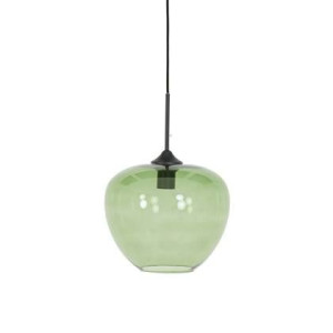 Light & Living Hanglamp Mayson - Glas Groen - Ã30cm