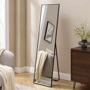 Artistiq Staande Spiegel 'Joselito' 150 x 40cm, kleur zwart