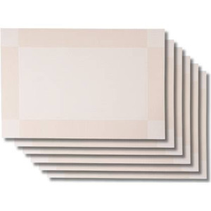 Jay Hill Placemats - Off White - 45 x 31 cm - 6 Stuks