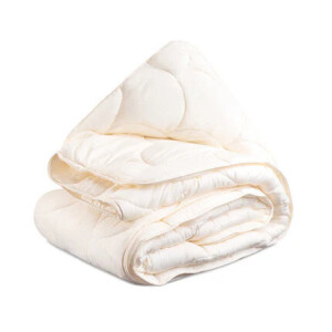 1+1 Gratis Wasbaar Easy Dekbed Zonder Overtrek - Najaarskleuren Crème - Easy - 140x200 Cm (Eenpersoons) - Zydante 300 Gsm - Dekbed-Discounter.nl