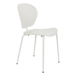 Zuiver Eetkamerstoel 'The Ocean' Gereycled kunststof, kleur Wit