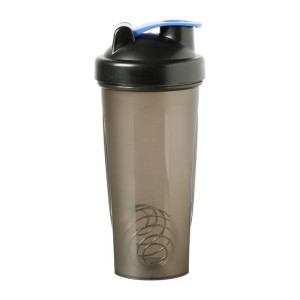 Shakebeker - 700 ml - zwart/blauw